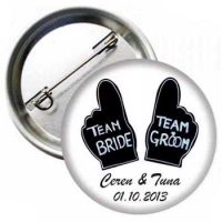 Team Bride Team Groom Rozeti